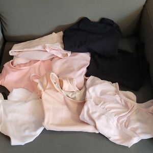 Assorted Pink and Black Tops